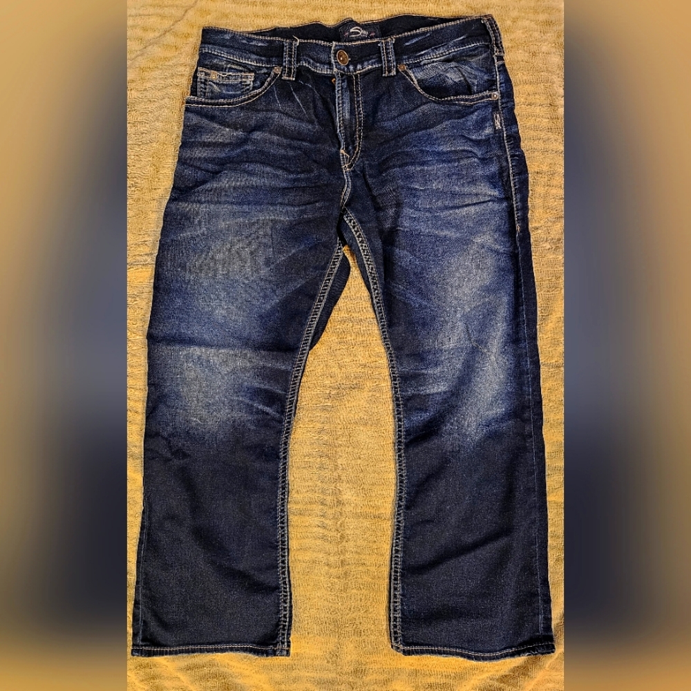 Men's Silver Jean Co. Zac Jeans sz. 36x30 (2g)
